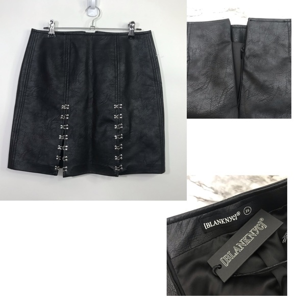 Blank NYC NWT Flawed Suede & Leather Mini Skirts DIY Project Box 1 - Picture 7 of 7